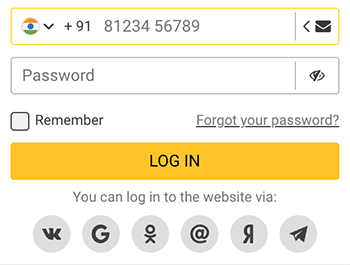sign in with phone melbet login with phone number