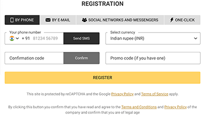 Registration by Phone at Melbet How to register at Melbet by Phone