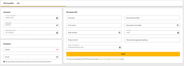 verification process KYC process